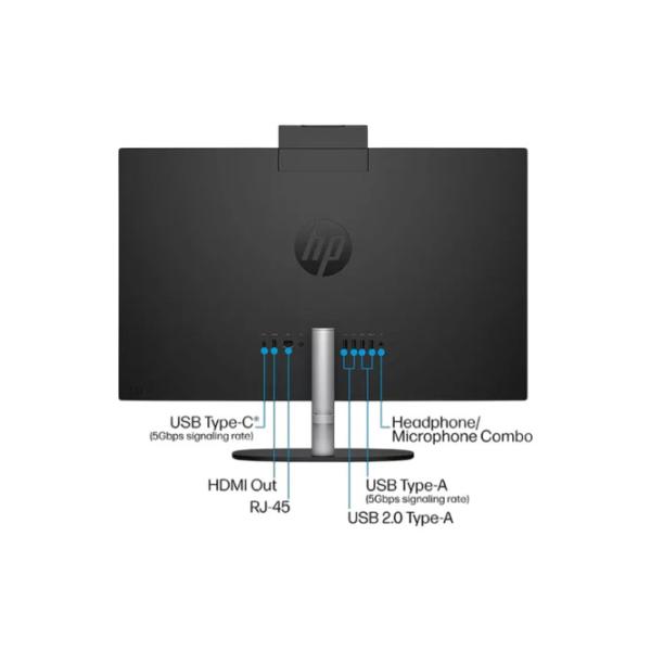 All-in-One PC HP AIO 24" Full HD Ryzen 3/ 24-cr0023ci/ 8 GB/ 512 GB/ Black photo 5
