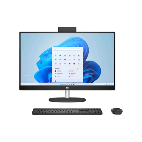 All-in-One PC HP AIO 27" Full HD Ryzen 5/ 27-cr0011ci/ 16 GB/ 512 GB/ Black photo 1