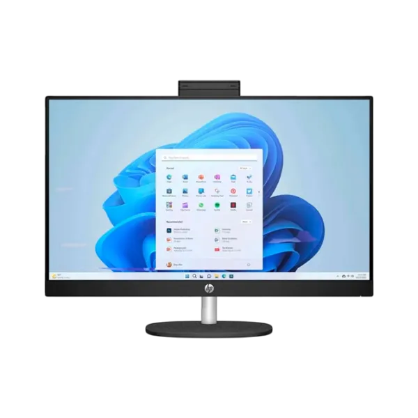 All-in-One PC HP AIO 27" Full HD Ryzen 5/ 27-cr0011ci/ 16 GB/ 512 GB/ Black photo 2