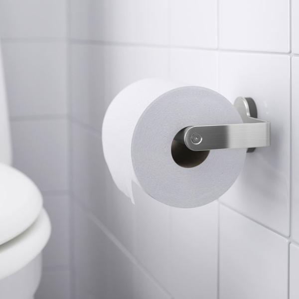 Держатель для туалетной бумаги Ikea Brogrund Нержавеющая сталь photo 2