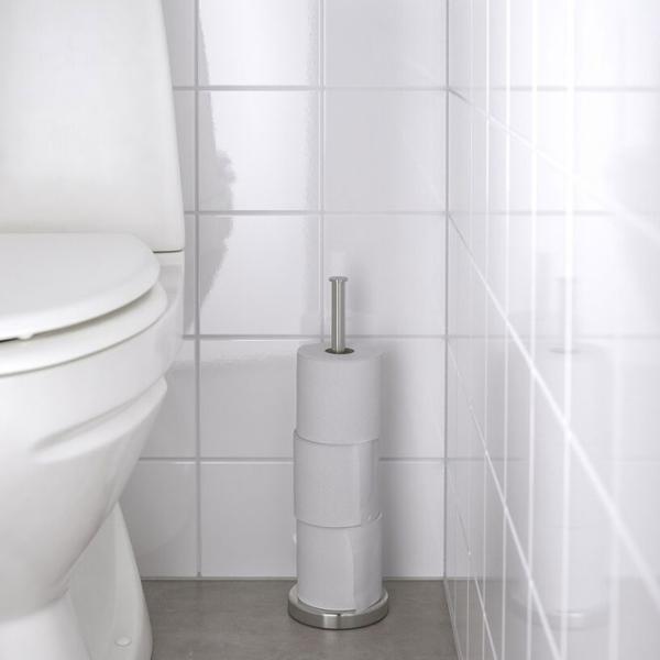 Suport hârtie igienică Ikea Brogrund Oțel inoxidabil photo 2