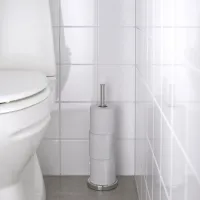 Suport hârtie igienică Ikea Brogrund Oțel inoxidabil photo 2