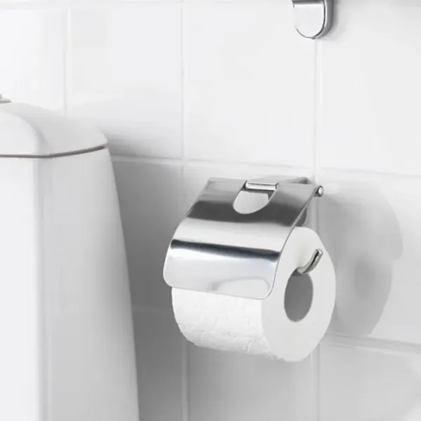 Suport hârtie igienică Ikea Kalkgrund  Oțel inoxidabil photo 2