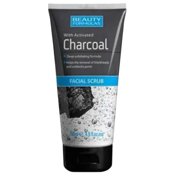 Скраб для лица Beauty Formulas Charcoal 0.15л / для женщин photo 1