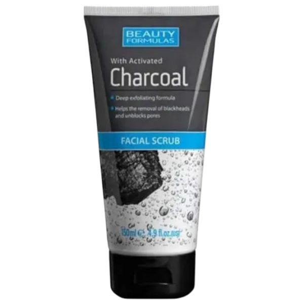 Скраб для лица Beauty Formulas Charcoal 0.15л / для женщин photo 1