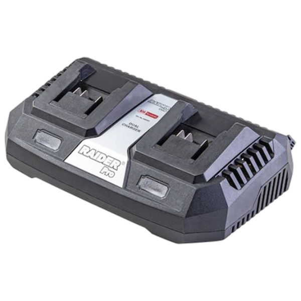 Зарядное устройство для инструментов Raider R20 Dual Li-Ion / 3 Ач / 20 В photo 1 Зарядное устройство для инструментов Raider R20 Dual Li-Ion / 3 Ач / 20 В photo 1