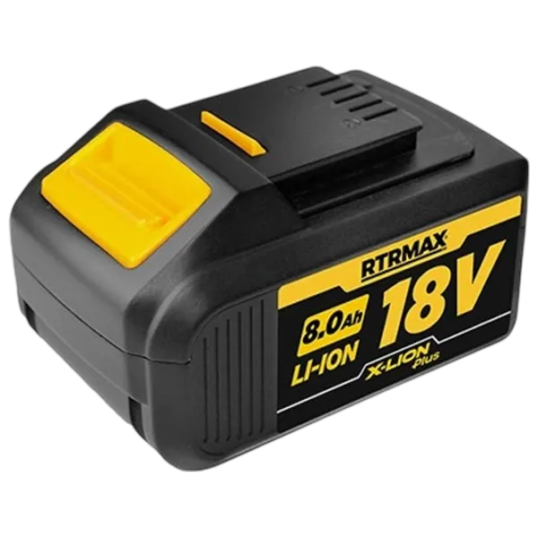 Аккумулятор для инструментов RTRMAX RTX1808P  Li-Ion / 8 Ач / 18 V photo 1 Аккумулятор для инструментов RTRMAX RTX1808P  Li-Ion / 8 Ач / 18 V photo 1