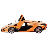 Mașină Rastar Lamborghini SIAN 97700 8 km/h / 2.4 GHz / Gray Orange photo 2