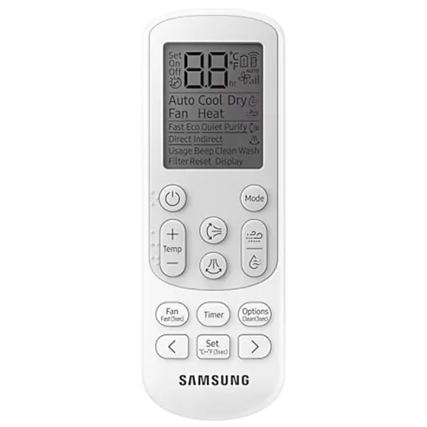 Aparat de aer condiționat Samsung AR60F12C1BWNUA 12000 BTU / 35 m² / White photo 9