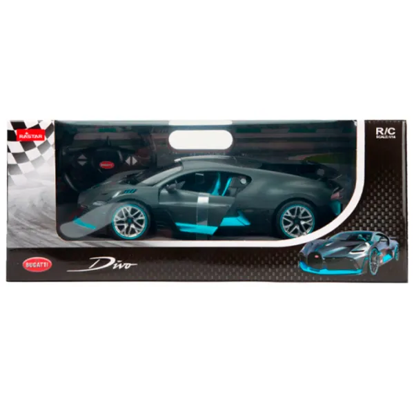 Mașină Rastar Bugatti DIVO 98000 8 km/h / 2.4 GHz / Gray Gray photo 8