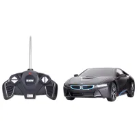 Mașină Rastar BMW i8 59200 7 km/h / 2.4 GHz / Gray Black photo 7