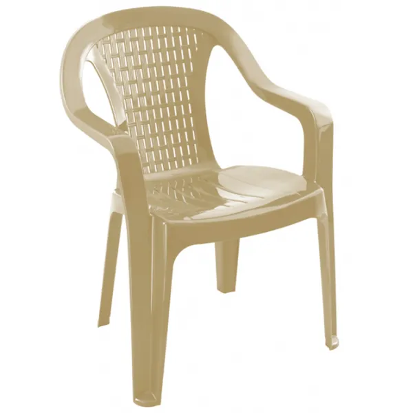 Scaun de grădină Sanja Valerija Varijant Plastic / Plastic / Beige  photo 1