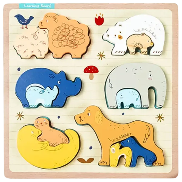 Joc educativ New World Pets Parents & Children 3+/ Dezvoltare photo 1