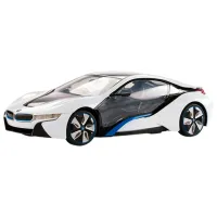 Mașină Rastar BMW i8 49600-8 8 km/h / 2.4 GHz / Gray White photo 2