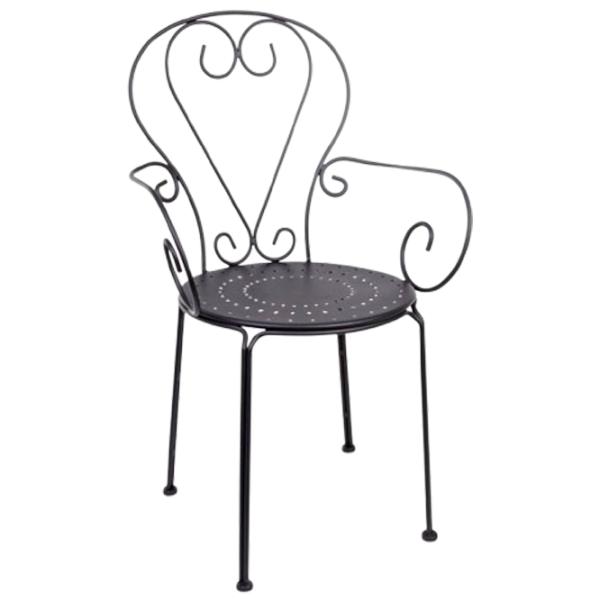 Scaun de grădină Green Bay MOKA Metal / Metal / Black  photo 1 Scaun de grădină Green Bay MOKA Metal / Metal / Black  photo 1