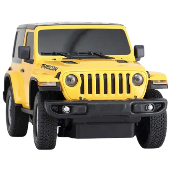 Mașină Rastar JEEP Wrangler JL 79500 8 km/h / 2.4 GHz / Black Yellow photo 1