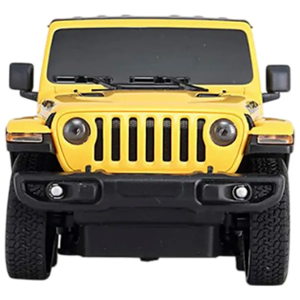Mașină Rastar JEEP Wrangler JL 79500 8 km/h / 2.4 GHz / Black Yellow photo 2