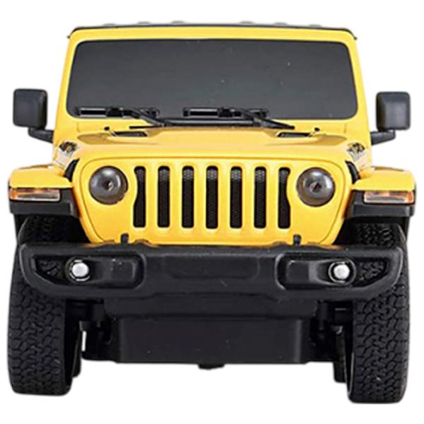 Mașină Rastar JEEP Wrangler JL 79500 8 km/h / 2.4 GHz / Black Yellow photo 2