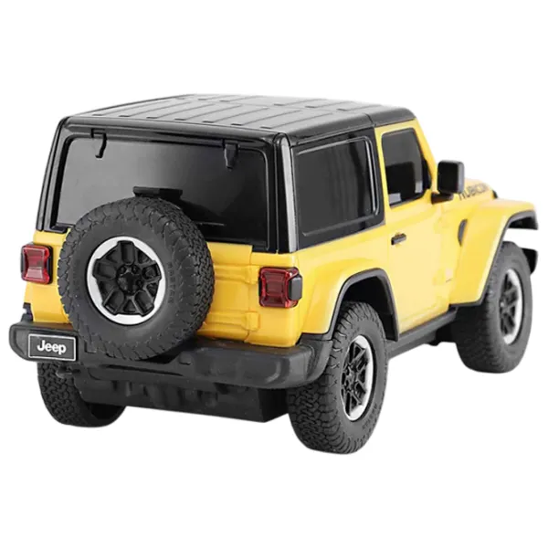 Mașină Rastar JEEP Wrangler JL 79500 8 km/h / 2.4 GHz / Black Yellow photo 4