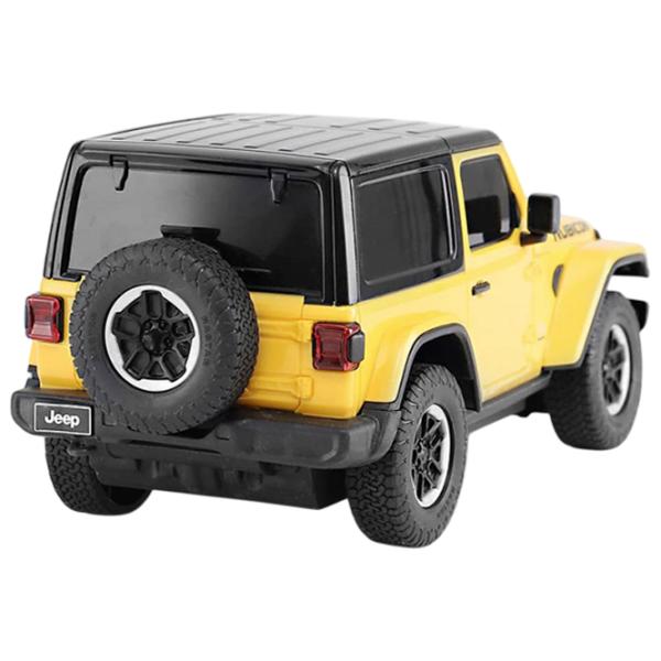Mașină Rastar JEEP Wrangler JL 79500 8 km/h / 2.4 GHz / Black Yellow photo 4