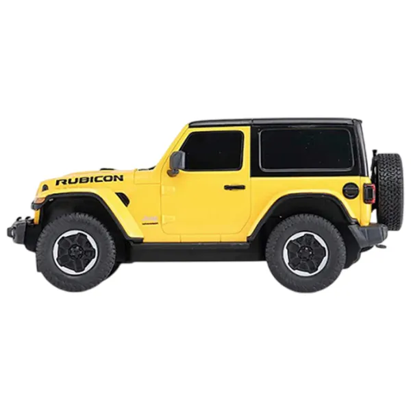 Mașină Rastar JEEP Wrangler JL 79500 8 km/h / 2.4 GHz / Black Yellow photo 5
