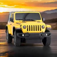 Машинка Rastar JEEP Wrangler JL 79500 8 км/ч / 2.4 ГГц / Черный Желтый photo 6