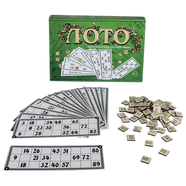 Настольная игра Strateg Lotto 6+/ Лотерея photo 1