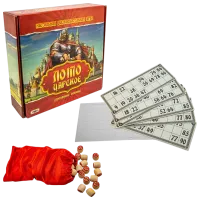 Настольная игра Strateg Tsarskoe Lotto 10+/ Лотерея