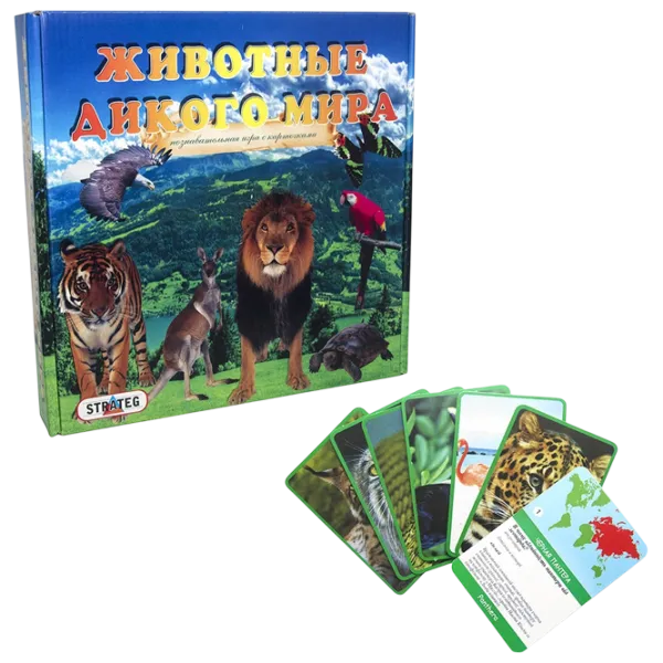 Развивающий набор Strateg Animals of the wild 3+/ Развитие photo 1