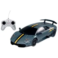 Mașină Rastar Murcielago LP670-4 Superveloce 39001 7 km/h / 2.4 GHz / Yellow Gray photo 3