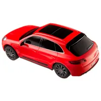 Mașină Rastar PORSCHE Macan Turbo 71800 8 km/h / 2.4 GHz / Gray Red photo 2