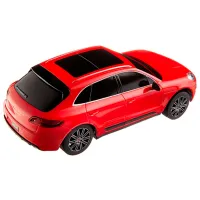 Mașină Rastar PORSCHE Macan Turbo 71800 8 km/h / 2.4 GHz / Gray Red photo 3