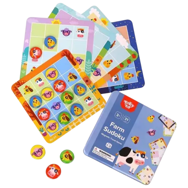 Настольная игра Insportline Sudoku Farm 3+/ Sudoku photo 2