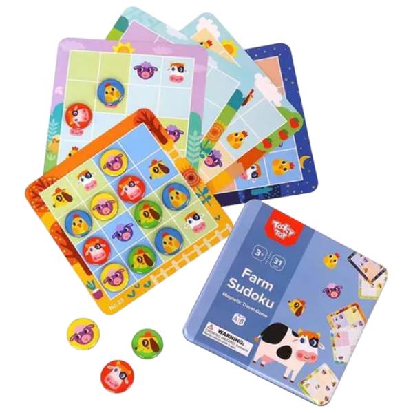 Настольная игра Insportline Sudoku Farm 3+/ Sudoku photo 2