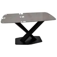 Masă de bucătărie fixă Magnusplus DT 2138 Ceramică/ Gray