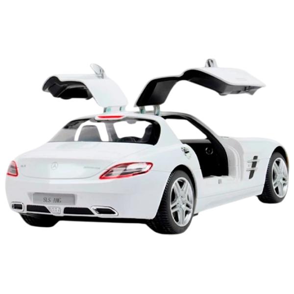 Машинка Rastar Mercedes-Benz SLS 47600-8 10 км/ч / 2.4 ГГц / Черный Белый photo 2 Машинка Rastar Mercedes-Benz SLS 47600-8 10 км/ч / 2.4 ГГц / Черный Белый photo 2