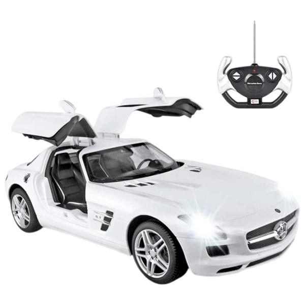 Машинка Rastar Mercedes-Benz SLS 47600-8 10 км/ч / 2.4 ГГц / Черный Белый photo 7 Машинка Rastar Mercedes-Benz SLS 47600-8 10 км/ч / 2.4 ГГц / Черный Белый photo 7