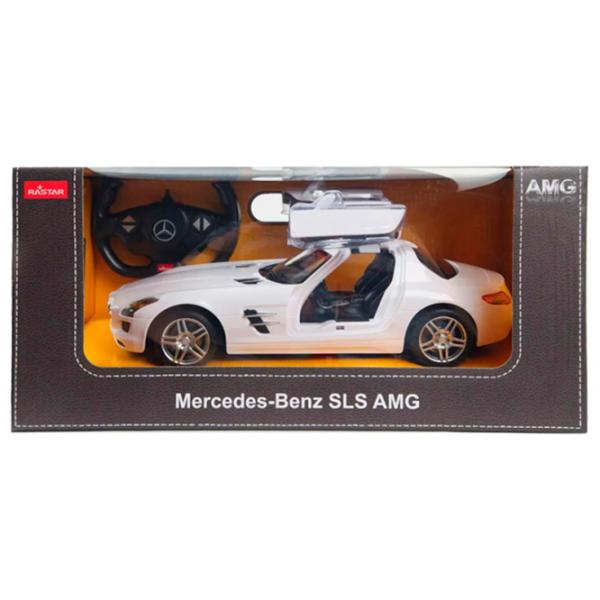 Машинка Rastar Mercedes-Benz SLS 47600-8 10 км/ч / 2.4 ГГц / Черный Белый photo 8 Машинка Rastar Mercedes-Benz SLS 47600-8 10 км/ч / 2.4 ГГц / Черный Белый photo 8