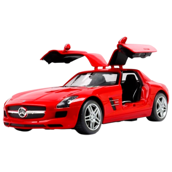 Mașină Rastar Mercedes-Benz SLS 47600-8 10 km/h / 2.4 GHz / Gray Red photo 1 Mașină Rastar Mercedes-Benz SLS 47600-8 10 km/h / 2.4 GHz / Gray Red photo 1