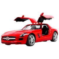 Машинка Rastar Mercedes-Benz SLS 47600-8 10 км/ч / 2.4 ГГц / Серый Красный