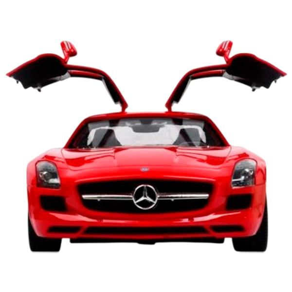 Mașină Rastar Mercedes-Benz SLS 47600-8 10 km/h / 2.4 GHz / Gray Red photo 4 Mașină Rastar Mercedes-Benz SLS 47600-8 10 km/h / 2.4 GHz / Gray Red photo 4