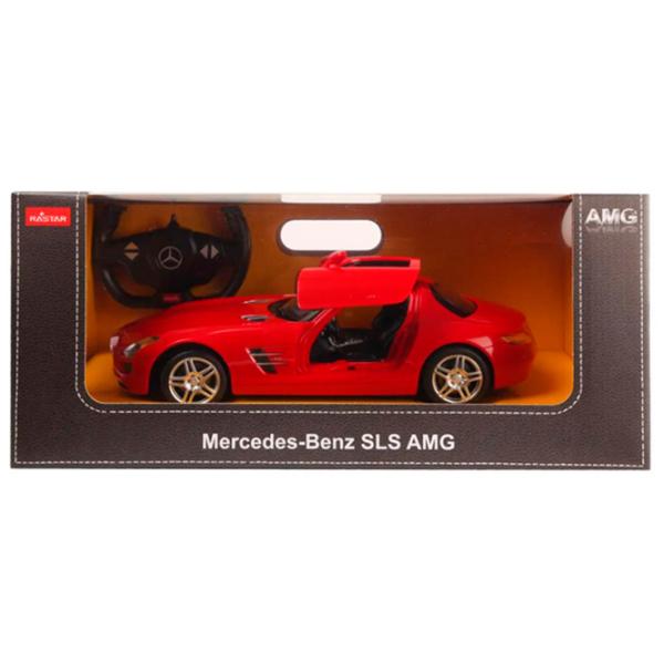 Mașină Rastar Mercedes-Benz SLS 47600-8 10 km/h / 2.4 GHz / Gray Red photo 6 Mașină Rastar Mercedes-Benz SLS 47600-8 10 km/h / 2.4 GHz / Gray Red photo 6