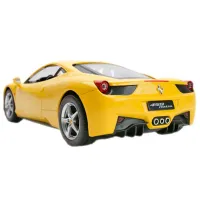 Mașină Rastar Ferrari 458 Italia 47300-8 9 km/h / 2.4 GHz / Gray Yellow photo 3