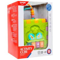 Интерактивная игрушка Huanger Activity cube HE0527 2+ / Разноцветный Зеленый