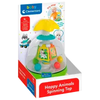 Jucărie interactivă Clementoni Happy Friends Spinning 17895 de la 9 luni / Multicolor