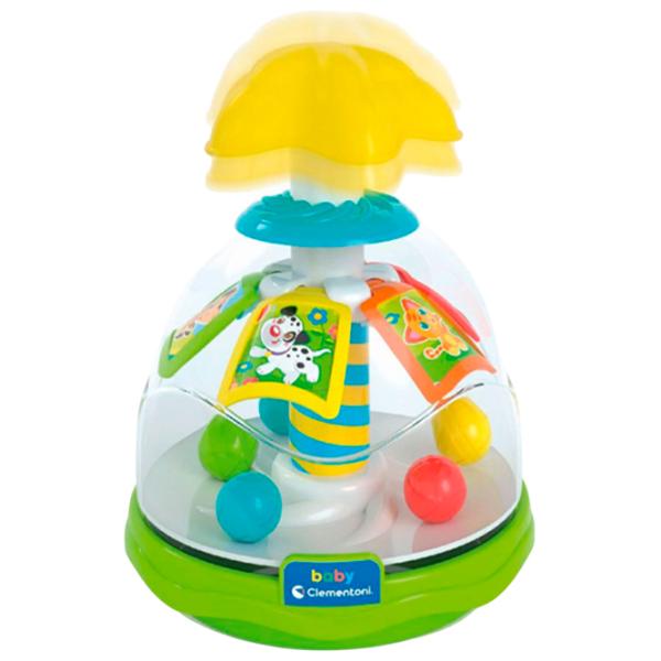 Jucărie interactivă Clementoni Happy Friends Spinning 17895 de la 9 luni / Multicolor photo 2