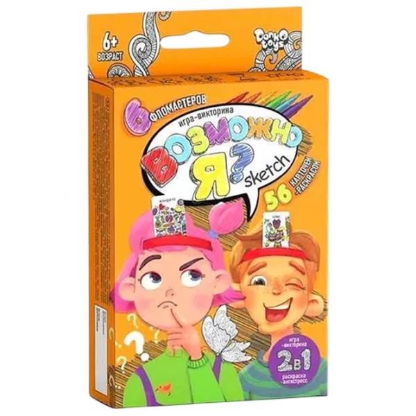 Настольная игра Danko Toys Can I? Sketch 6+/ Развлекательная  photo 1