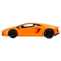 Mașină Rastar Lamborghini Aventador LP700 52660 / 2.4 GHz / Black Orange photo 4