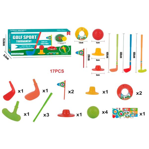 Set jucării Miscellaneous Golf 432365  3+ / Multicolor photo 2