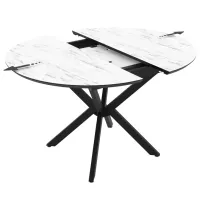 Masă de bucătărie extensibilă Magnus Dobok MDF/ Gray photo 2